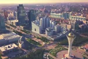 Melihat dari udara kota rujukan Indonesia pindahkan ibu kota