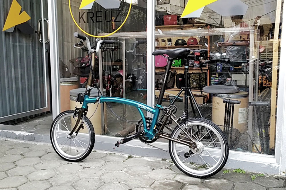Kreuz, sepeda lipat asal Bandung