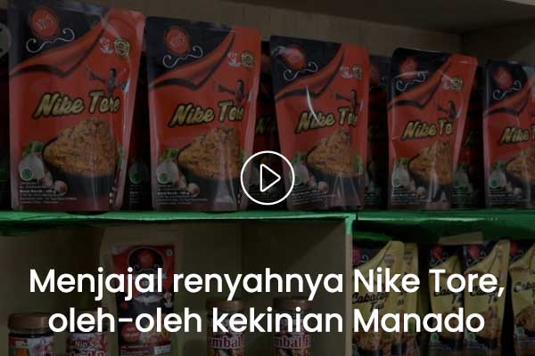 Menjajal renyahnya Nike Tore, oleh-oleh kekinian Manado