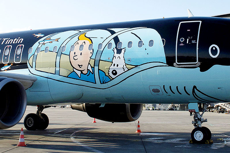 Ketika Tintin mendarat di Indonesia